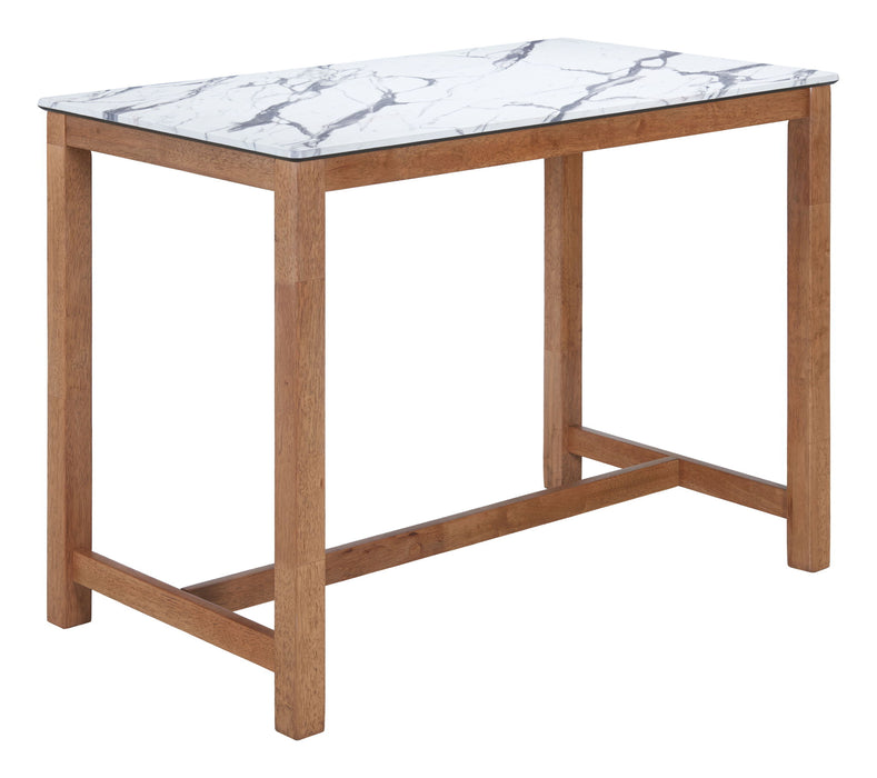 Fein - Counter Table - White Zuo Modern