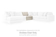 Kestrie - Armless Chair - Feathered Signature Design by Ashley®