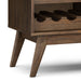 Clarkson - Wine Cabinet - Brown Simpli-Home