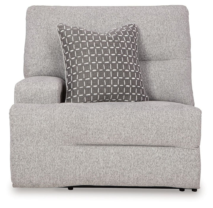 Acklen Place - Laf Zero Wall Power Recliner - Pewter Signature Design by Ashley®