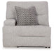 Acklen Place - Laf Zero Wall Power Recliner - Pewter Signature Design by Ashley®
