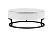 B038 - Coffee Table - White / Black Extravaganza Collection