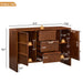 Sideboard Buffet Cabinet With Storage, 2 Doors 3 Drawers Home Essentials