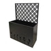 Tall Planter Raised Garden Bed With Trellis Daily Nest