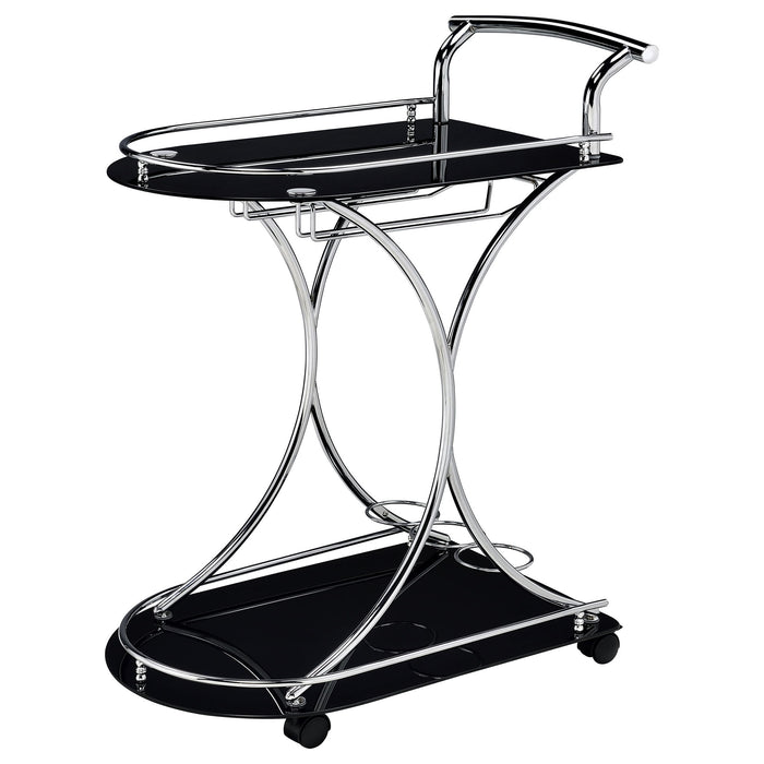 Allen - 2 Tier Bar Cart Furniture Max