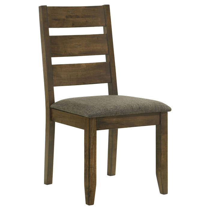 Ladderback Dining Chair (Set of 2) - Brown Furniture Max