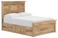 Makidern - Panel Storage Bed With 2 Under Bed Storage Units Signature Design by Ashley®