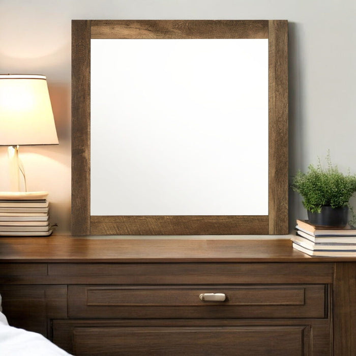 Morales - Mirror - Rustic Oak ACME