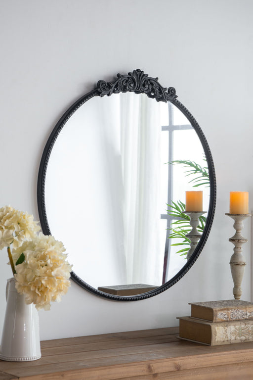 Classic Design Mirror With Baroque Inspired Frame For Bathroom, Entryway Console Lean Against Wall Daily Nest