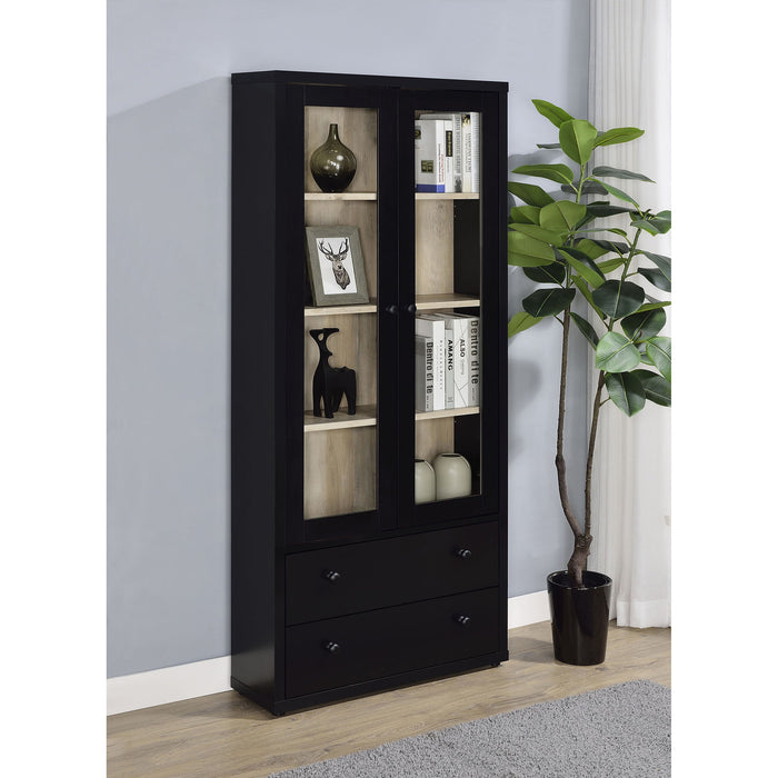 Idaho - 4 Shelf Display Cabinet Furniture Max