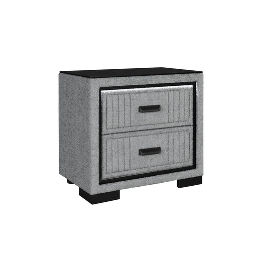 Isaiah - Nightstand With Upholstered Frame Global Furniture USA