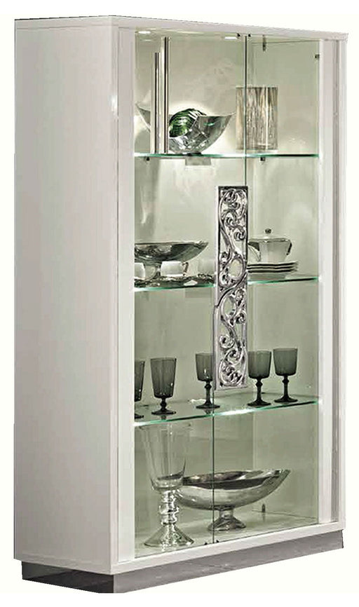 Roma - 2 Door Curio - White Camelgroup Italy