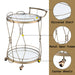 Zekera - Serving Cart - Champagne ACME