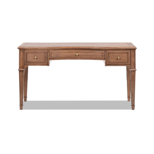 Dauphin - 3 Drawer Executive Desk - Brown Jennifer Taylor Home