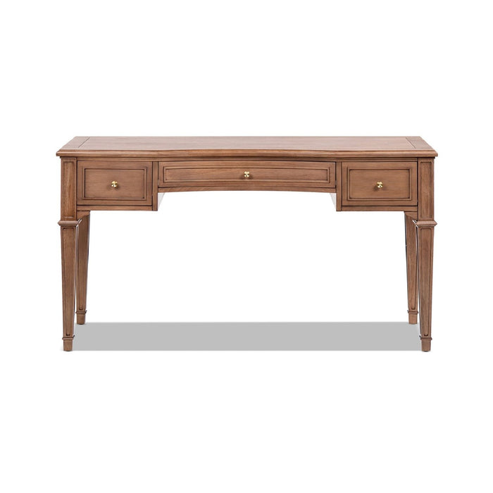 Dauphin - 3 Drawer Executive Desk - Brown Jennifer Taylor Home