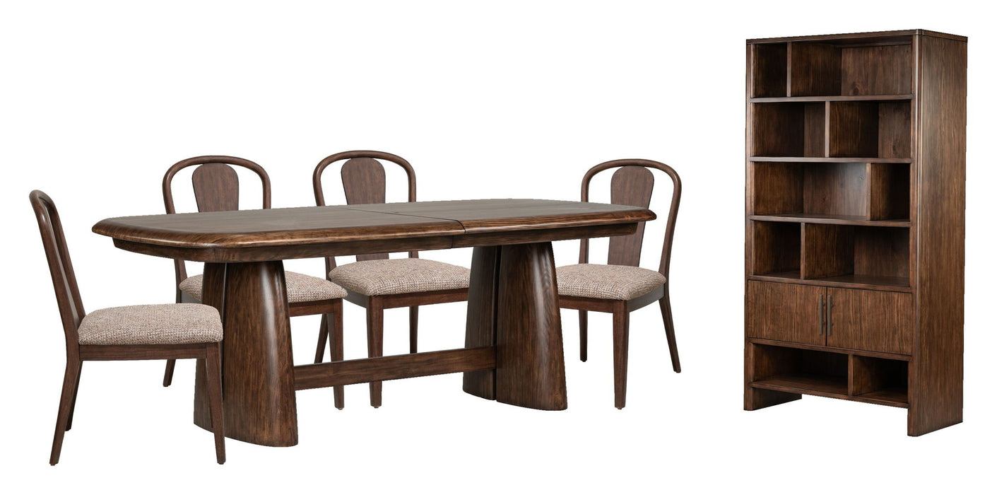 Belville - Extendable Trestle Dining Table Set Magnussen Furniture