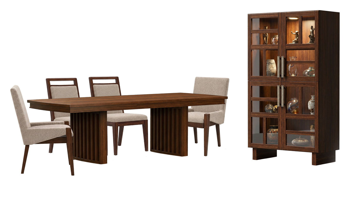 Reena - Extendable Trestle Dining Table Set Magnussen Furniture