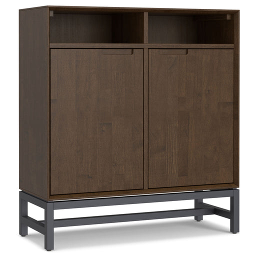 Banting - Entryway Storage Cabinet - Walnut Brown Simpli-Home