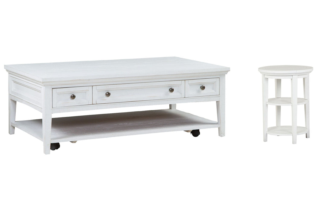 Heron Cove - Rectangular Cocktail Table Set Magnussen Furniture