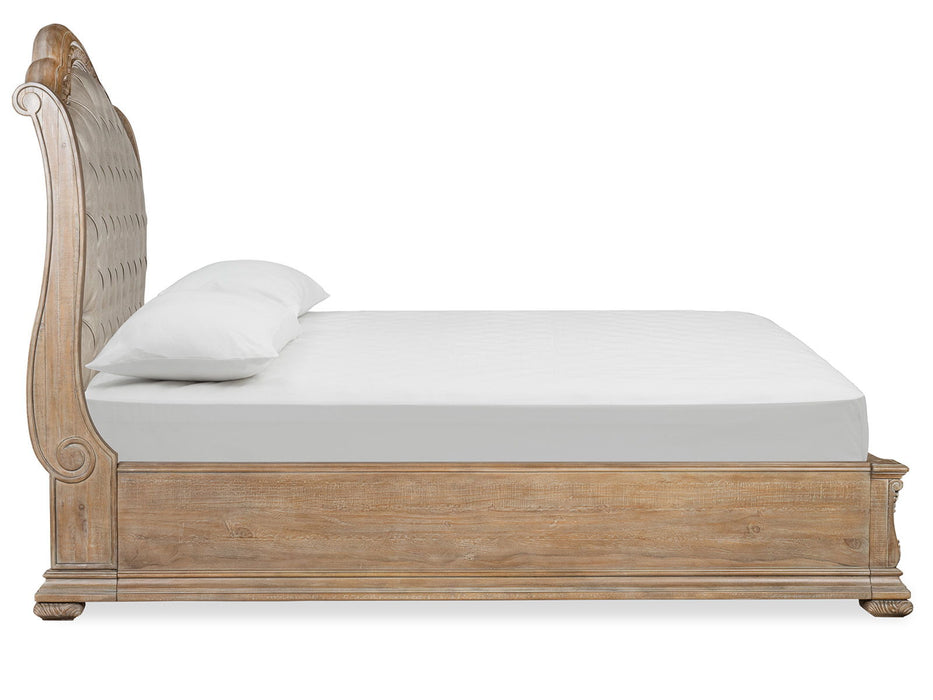 Marisol - Upholstered Sleigh Storage Bed Magnussen Furniture