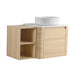 Mounted Bathroom Vanity With Art Sink, Storage Shelves, Soft Close Door Home Essentials