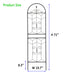 Garden Trellis, Rustproof Support For Climbing Plants Daily Nest