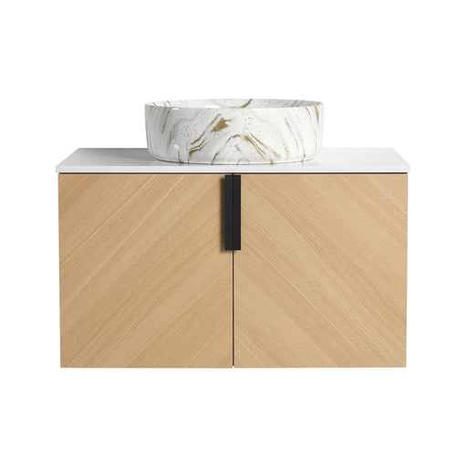 Wall Mounted Bathroom Vanity & Art Sink Home Essentials