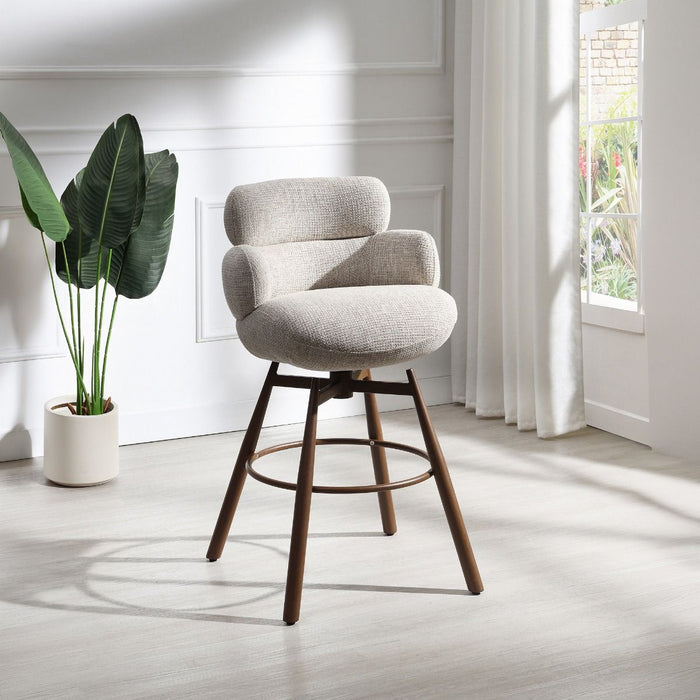 Jena - Counter Height Chair With Swivel ACME