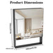 Medicine Cabinet With Mirror For Bathroom Home Essentials