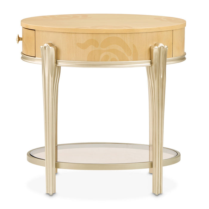 Camellia Field - Living Room Table With Drawer Michael Amini