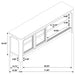 Flores - 2 Door TV Stand - Mango Color Furniture Max