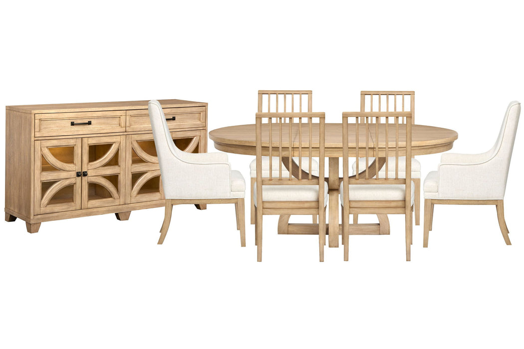 Coventry - Extendable 48" Round Dining Table Set Magnussen Furniture