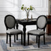 Upholstered & Round Back Dining Chairs (Set of 2) Home Essentials