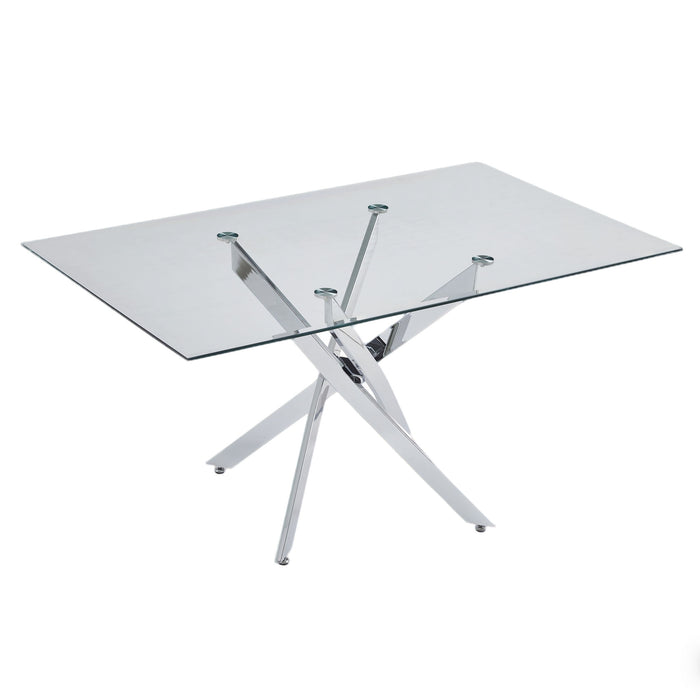 Modern Rectangular Table For Dining Room Home Essentials