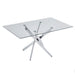 Modern Rectangular Table For Dining Room Home Essentials