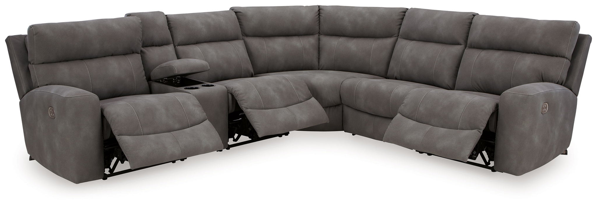 Next-Gen Durapella - 6 Piece Reclining Sectional Signature Design by Ashley®