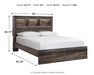 Drystan - Panel Bookcase Bed Signature Design by Ashley®