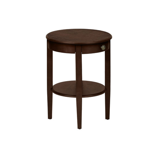 Accent Table, 2 Tier, Transitional - Espresso 8th Street