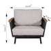 Chair With Armrests - Black / Black Multi Home Essentials