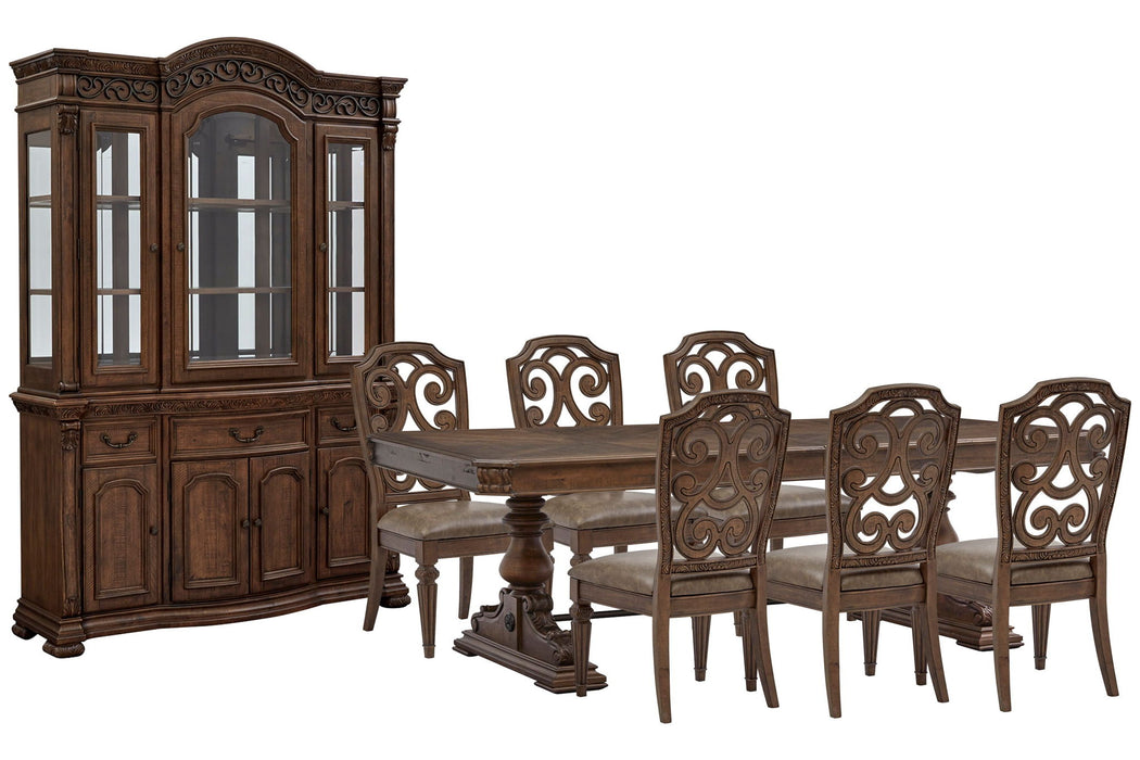 Durango - Extendable Trestle Dining Table Set Magnussen Furniture