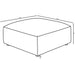 Jennifer - Square Ottoman Furniture Max
