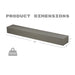 Fireplace Mantel Floating Shelf For Home Decor Home Essentials
