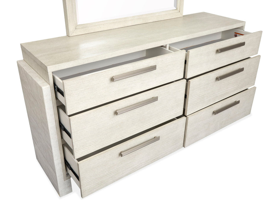 Lorelei - Double Drawer Dresser - Misty Cloud Magnussen Furniture