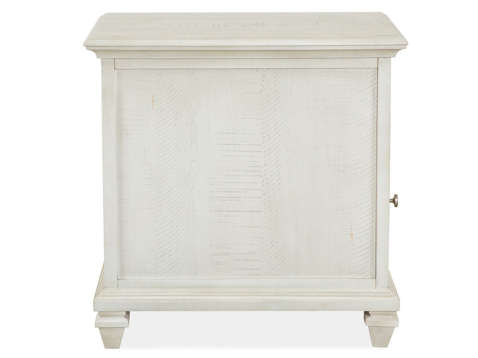 Newport - Chairside End Table - Alabaster Magnussen Furniture
