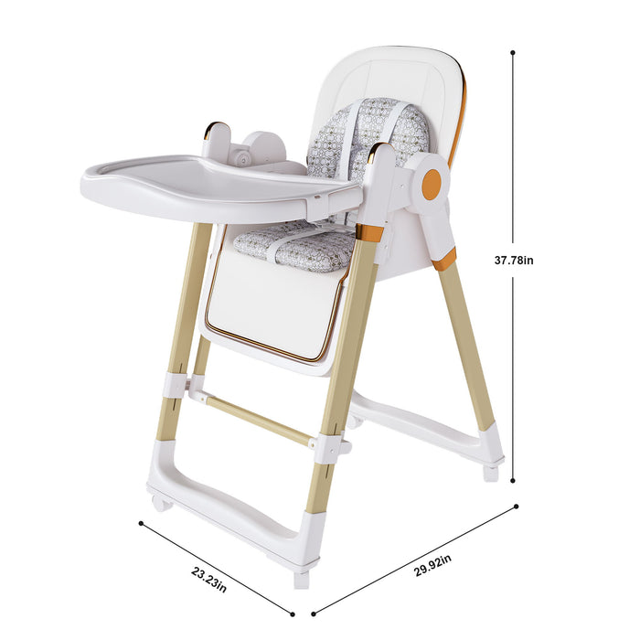 Convertible Baby High Chair To Rocker With 5 Point Harness Home Essentials