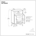 Draper - Mid Century Bar Cabinet Simpli-Home