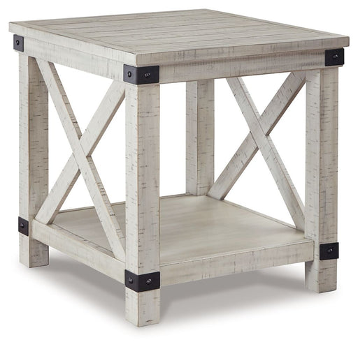 Carynhurst - Rectangular End Table - Whitewash Signature Design by Ashley®