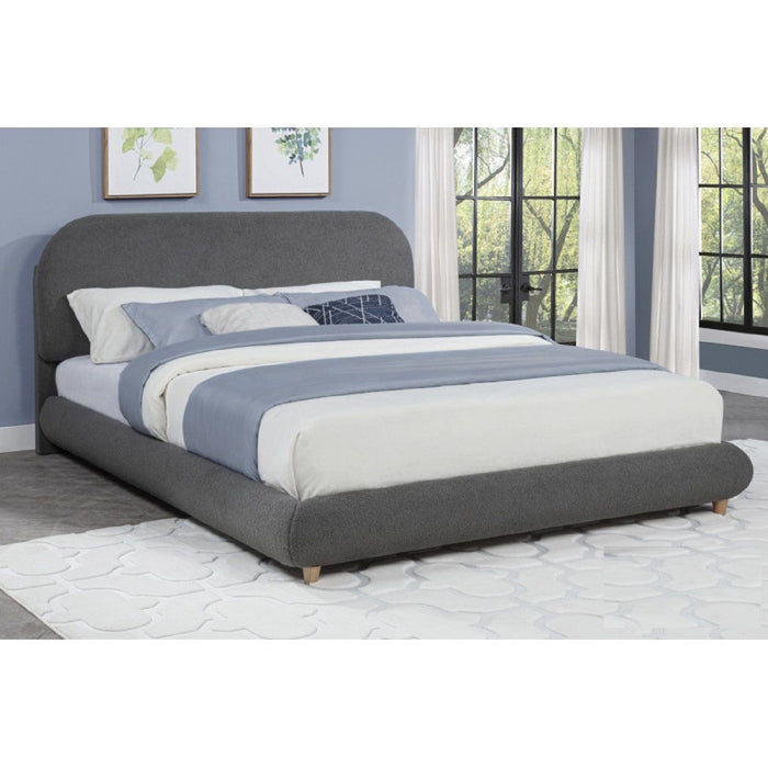 Contemporary Low-Profile Platform Bed Home Essentials