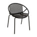 7 Piece Outdoor Modern Dining Set With Stackable Chairs Noble House