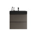 Alice - Bathroom Vanity With Sink, Large Storage Wall Mounted Floating Bathroom Vanity For Modern Bathroom, One-Piece Sink Basin Without Drain And Faucet Home Essentials